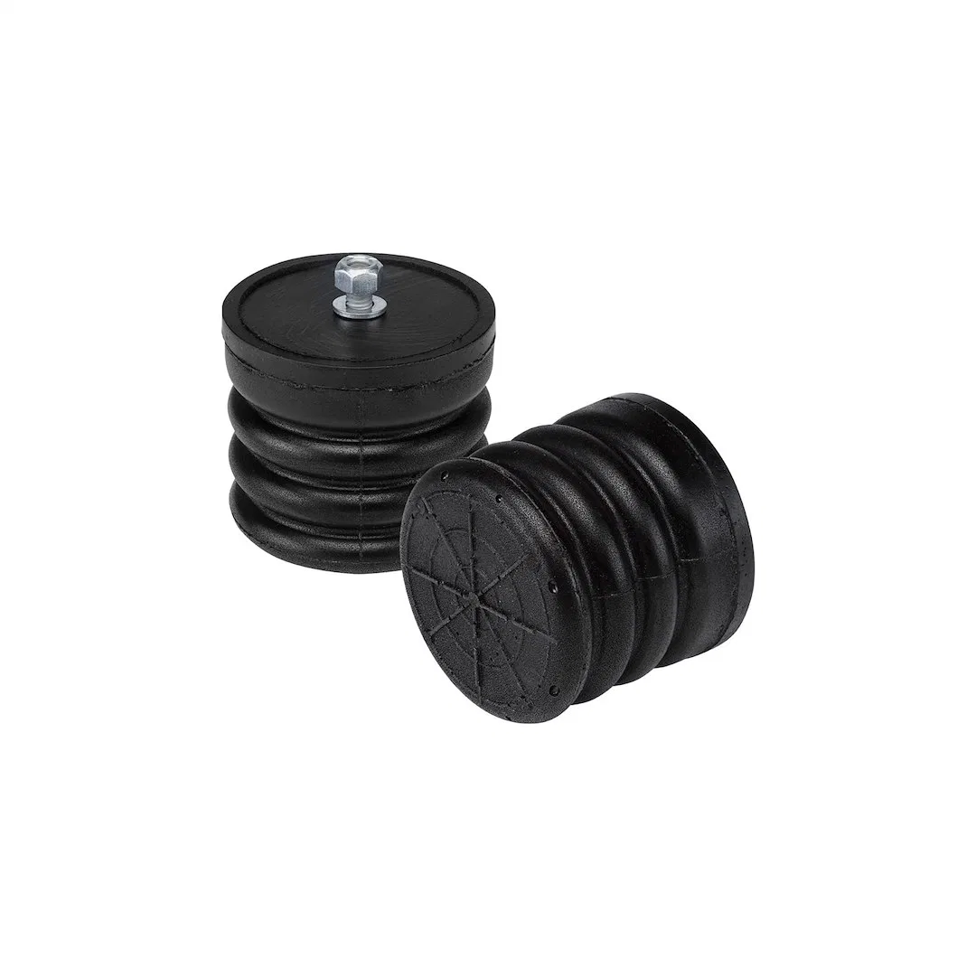 SSF-327-47 – SUPERSPRINGS Helper Spring Kit, Air Spring Frame Mount 1400 Pounds Load Capacity Not To Exceed The Gross...